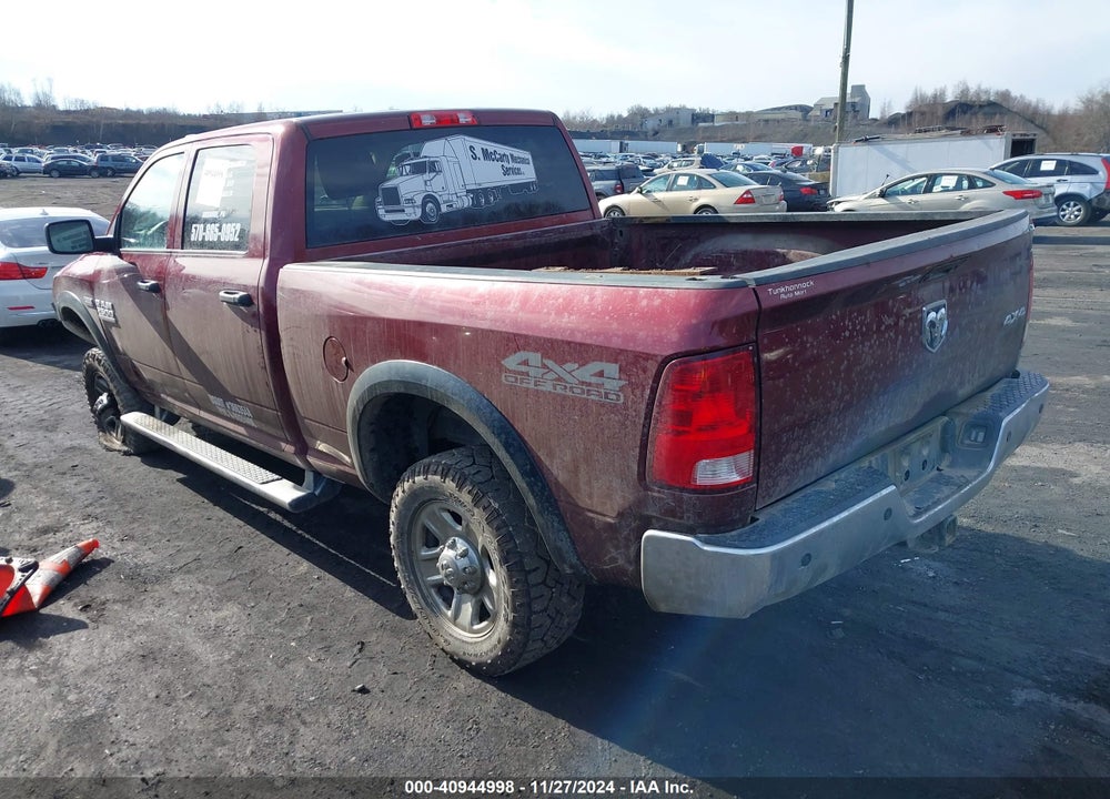 2017 RAM 2500 TRADESMAN 4X4 6'4 BOX VIN: 3C6UR5CJ3HG744327