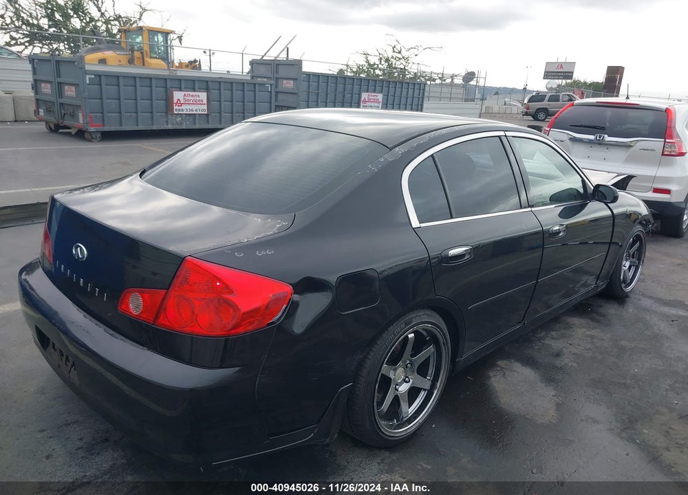 2006 INFINITI G35 VIN: JNKCV51E46M509028
