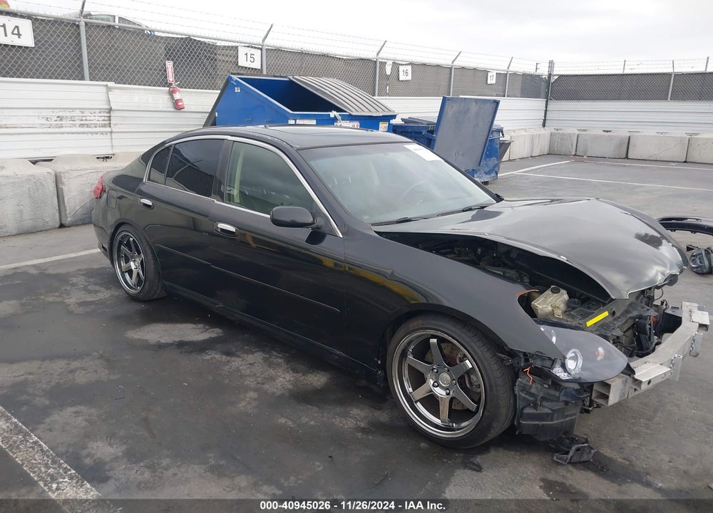 2006 INFINITI G35 VIN: JNKCV51E46M509028