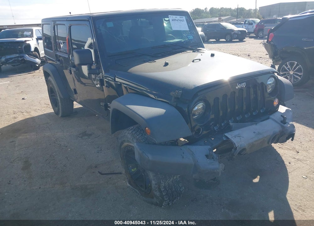 2017 JEEP WRANGLER UNLIMITED SPORT 4X4 VIN: 1C4BJWDG7HL636019