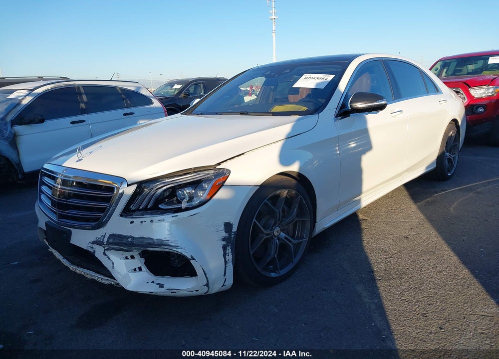 2019 MERCEDES-BENZ S 560 VIN: WDDUG8DB9KA434251