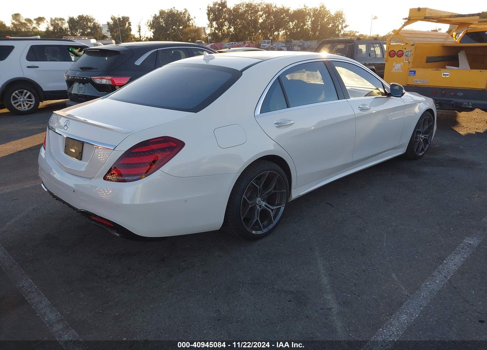 2019 MERCEDES-BENZ S 560 VIN: WDDUG8DB9KA434251