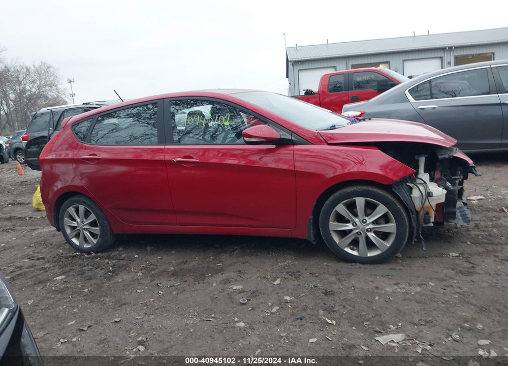 2013 HYUNDAI ACCENT SE VIN: KMHCU5AE1DU108436