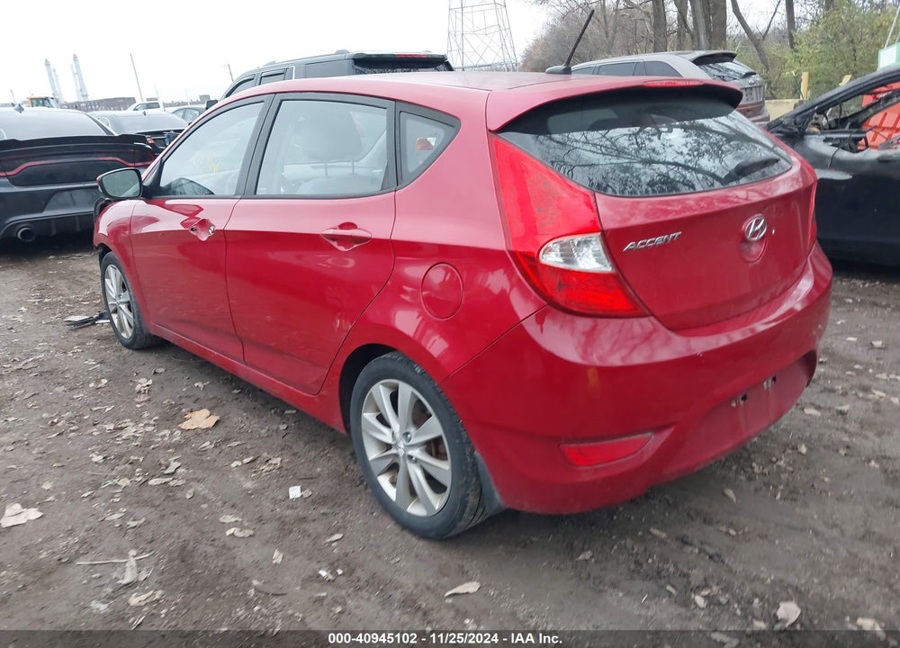 2013 HYUNDAI ACCENT SE VIN: KMHCU5AE1DU108436