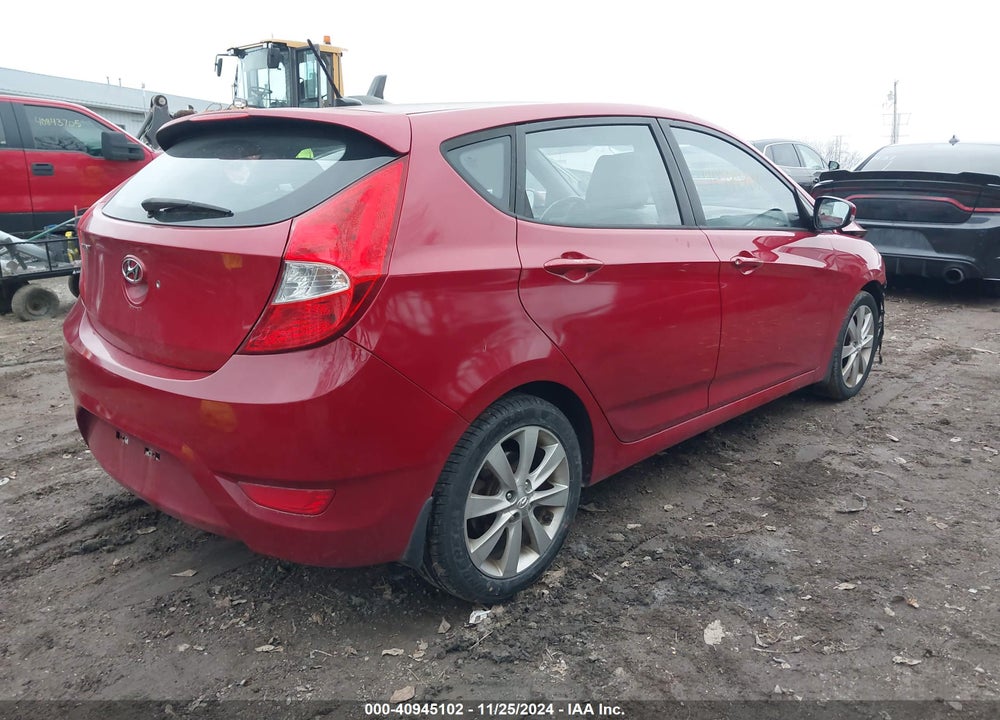 2013 HYUNDAI ACCENT SE VIN: KMHCU5AE1DU108436