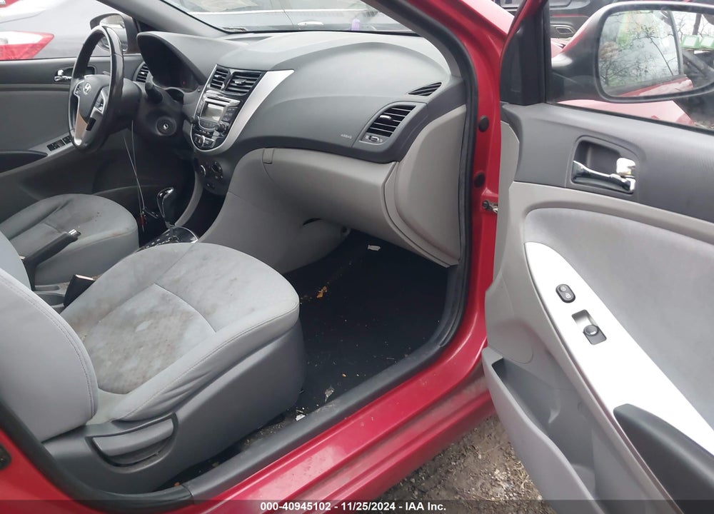 2013 HYUNDAI ACCENT SE VIN: KMHCU5AE1DU108436