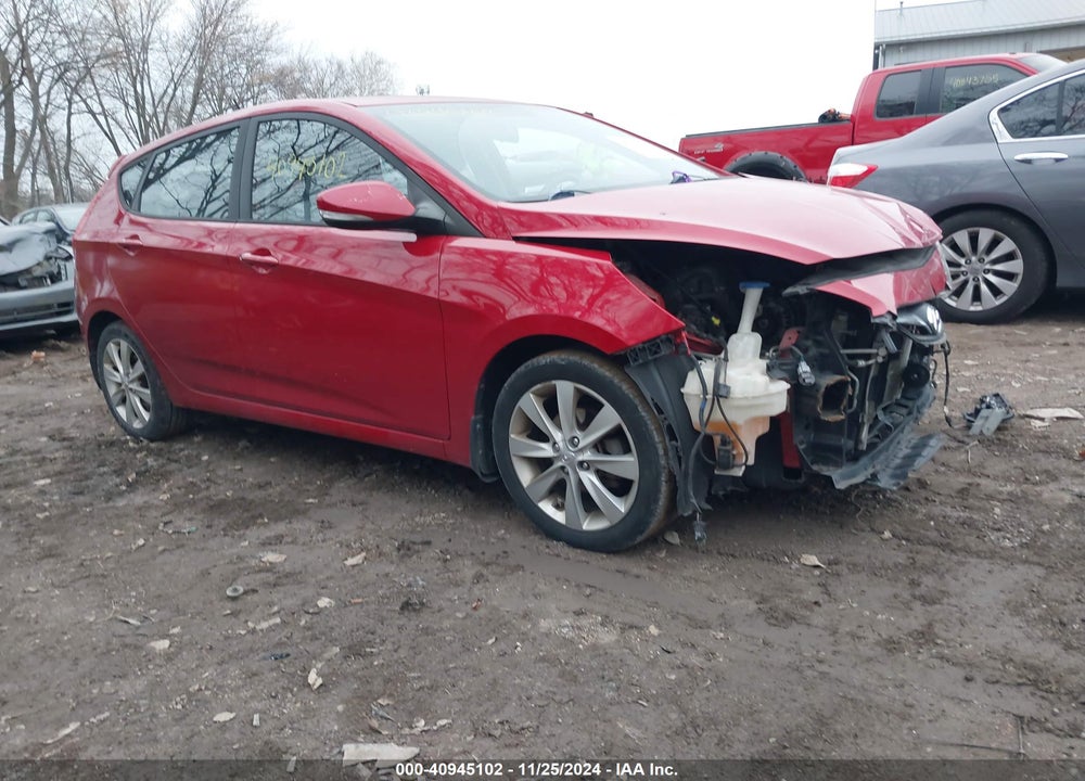 2013 HYUNDAI ACCENT SE VIN: KMHCU5AE1DU108436