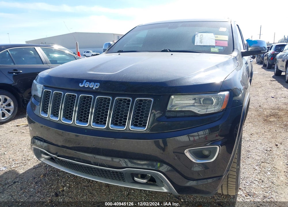 2014 JEEP GRAND CHEROKEE OVERLAND VIN: 1C4RJECG9EC364434