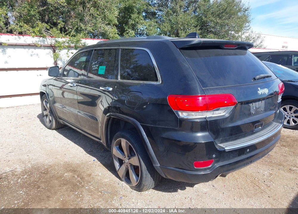 2014 JEEP GRAND CHEROKEE OVERLAND VIN: 1C4RJECG9EC364434
