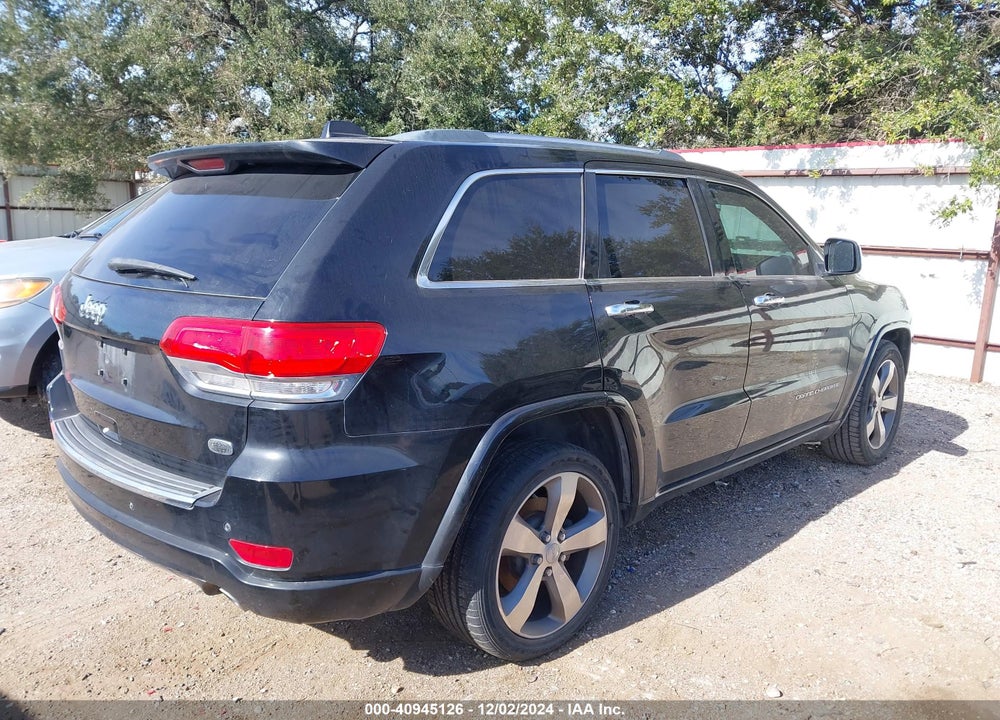 2014 JEEP GRAND CHEROKEE OVERLAND VIN: 1C4RJECG9EC364434