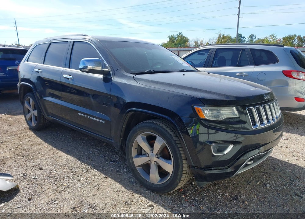 2014 JEEP GRAND CHEROKEE OVERLAND VIN: 1C4RJECG9EC364434