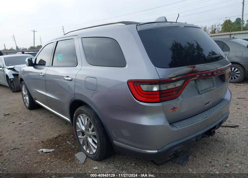 2014 DODGE DURANGO CITADEL VIN: 1C4RDHEGXEC537111