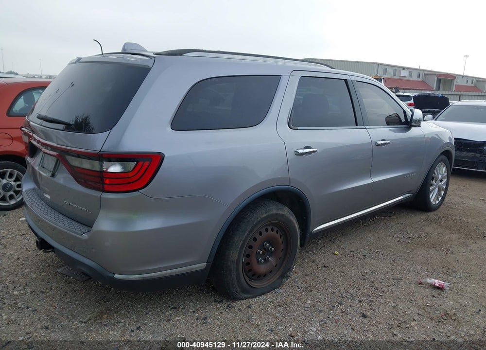 2014 DODGE DURANGO CITADEL VIN: 1C4RDHEGXEC537111
