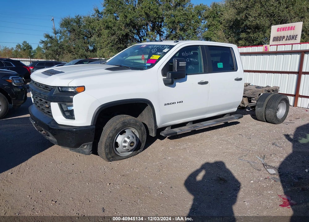 2020 CHEVROLET SILVERADO 3500HD 4WD  LONG BED WT VIN: 1GB4YSE75LF340598