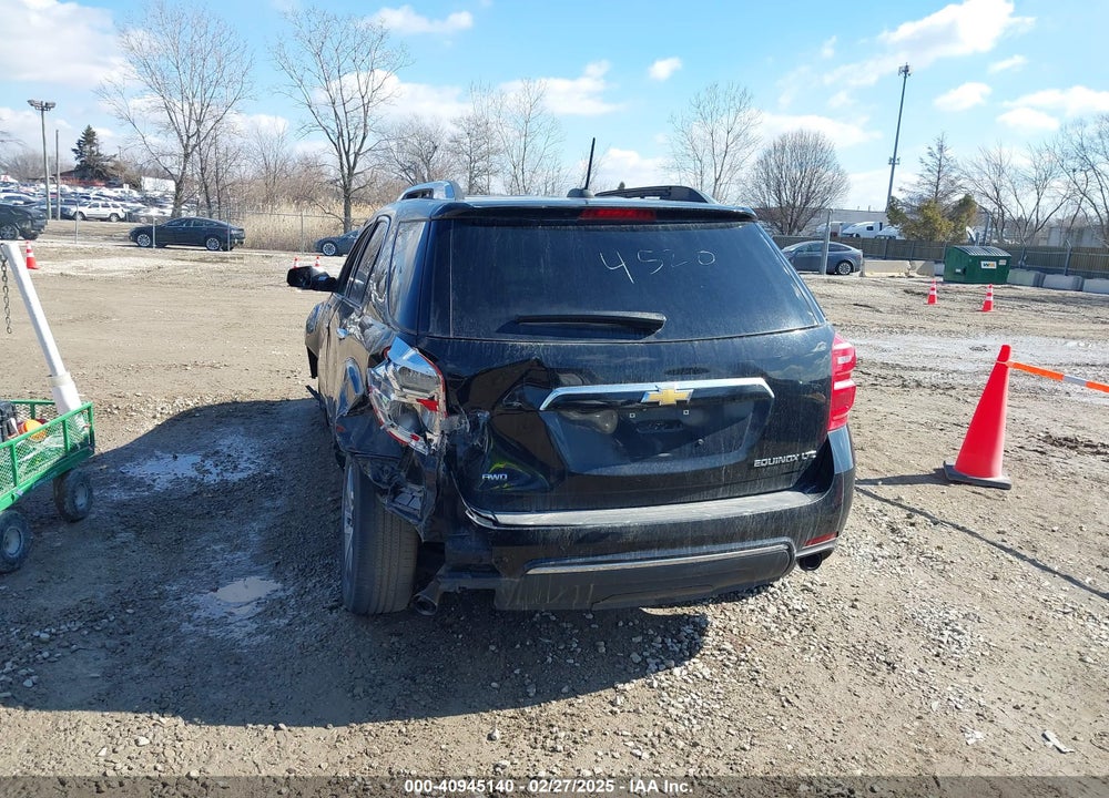 2016 CHEVROLET EQUINOX LTZ VIN: 2GNFLGE32G6181320