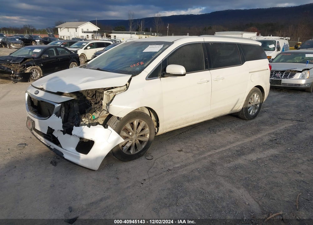 2016 KIA SEDONA EX VIN: KNDMC5C13G6114558