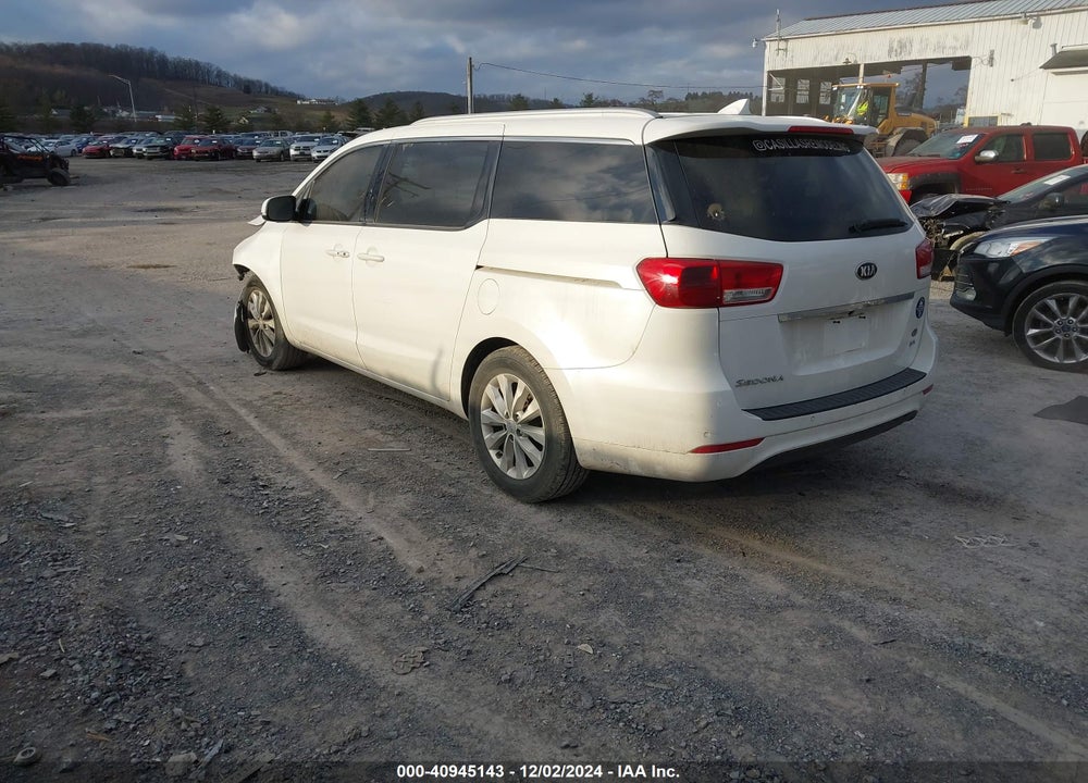 2016 KIA SEDONA EX VIN: KNDMC5C13G6114558