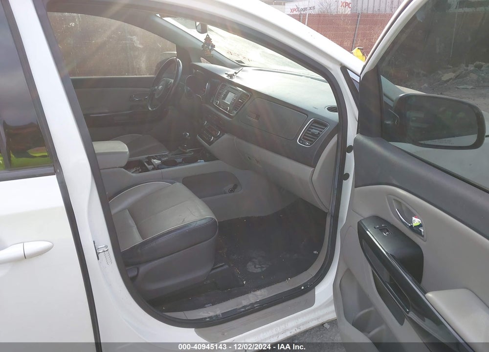 2016 KIA SEDONA EX VIN: KNDMC5C13G6114558