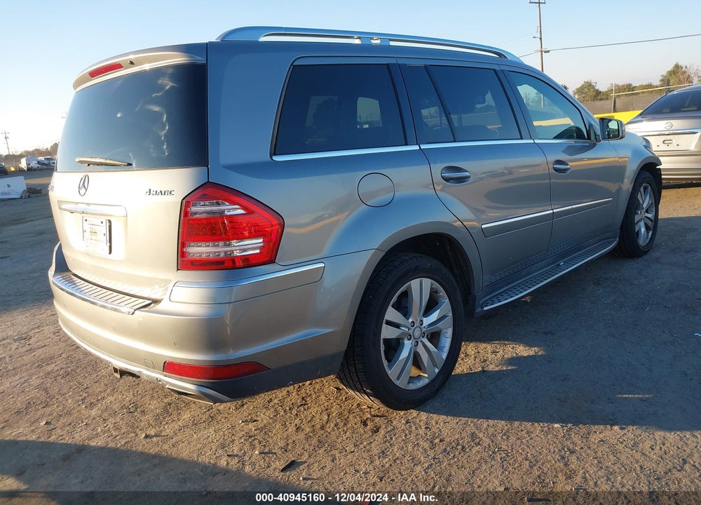 2011 MERCEDES-BENZ GL 450 4MATIC VIN: 4JGBF7BE9BA634408
