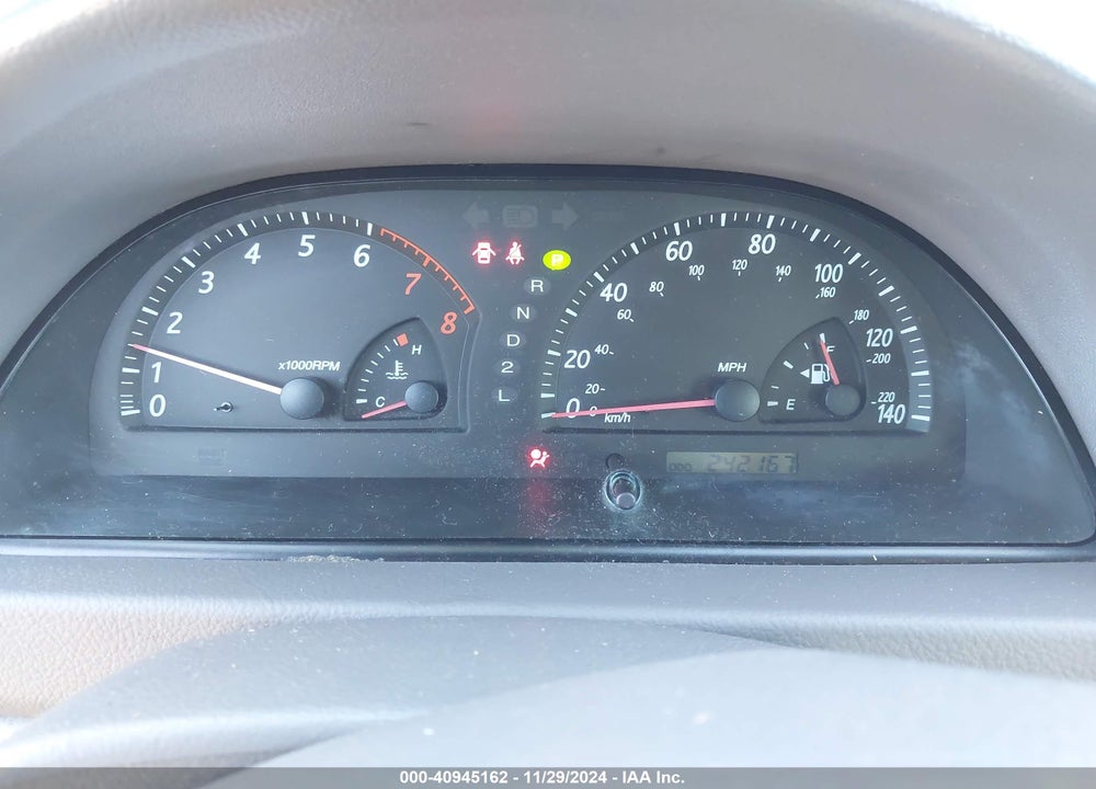2004 TOYOTA CAMRY LE VIN: 4T1BE32K04U807638