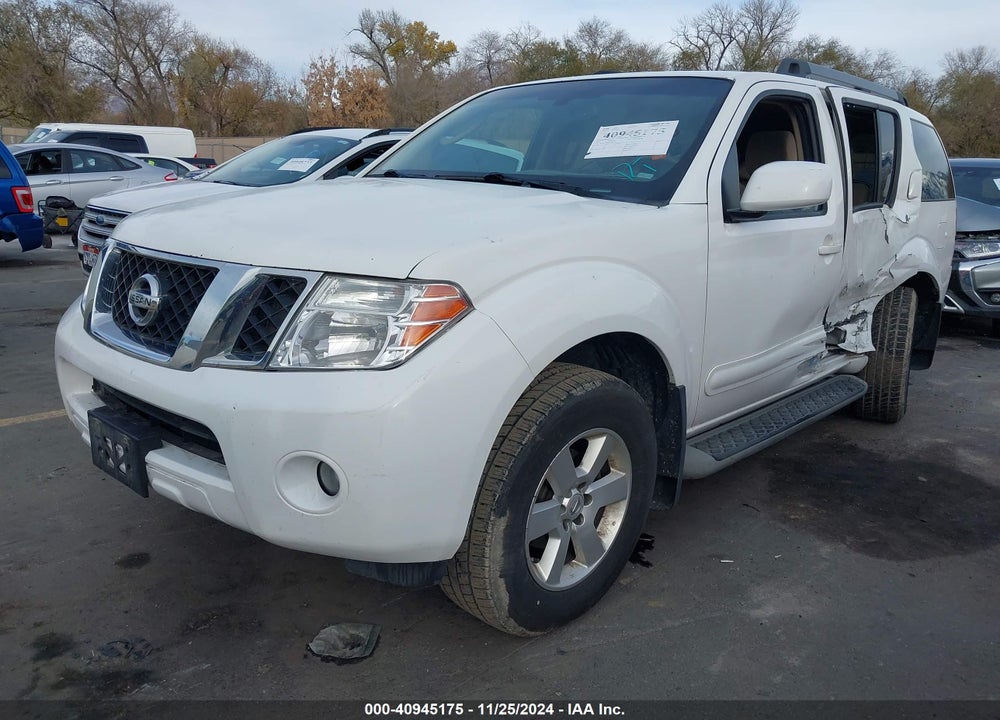 2012 NISSAN PATHFINDER SV VIN: 5N1AR1NB2CC617327