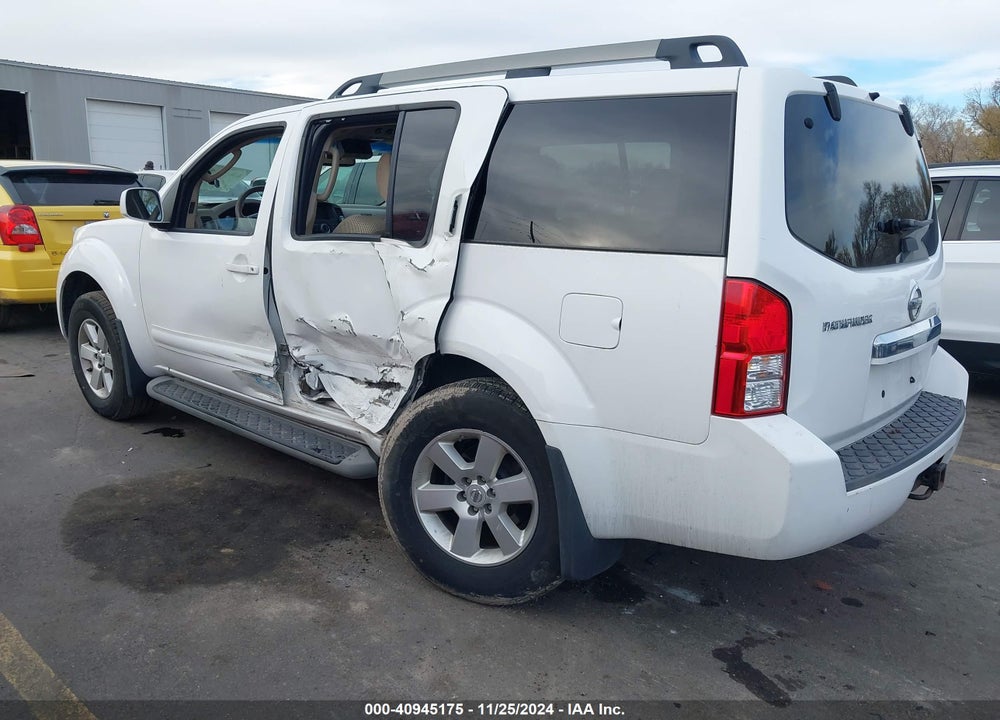 2012 NISSAN PATHFINDER SV VIN: 5N1AR1NB2CC617327