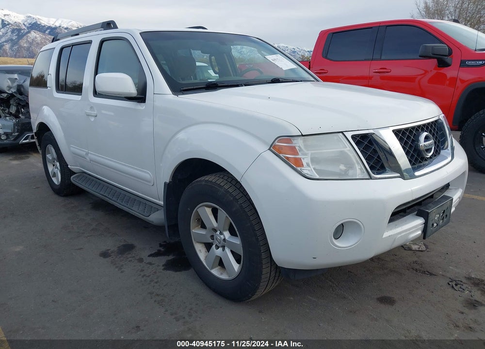 2012 NISSAN PATHFINDER SV VIN: 5N1AR1NB2CC617327