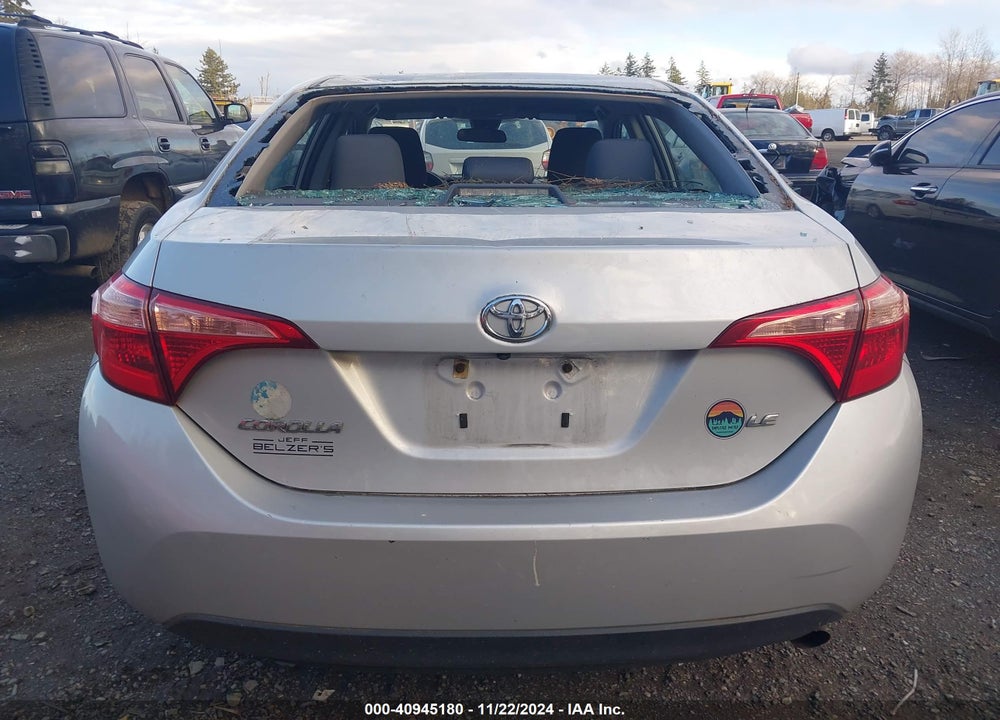 2017 TOYOTA COROLLA LE VIN: 2T1BURHE8HC842992