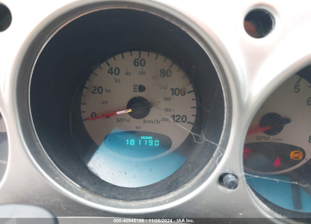 2001 CHRYSLER PT CRUISER VIN: 3C8FY4BBX1T543514