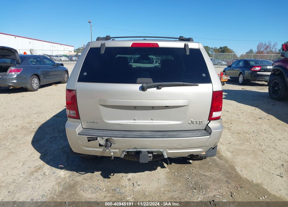 2008 JEEP GRAND CHEROKEE LAREDO VIN: 1J8GS48KX8C105038