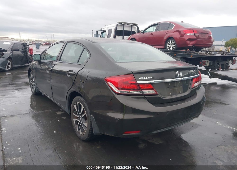 2013 HONDA CIVIC EX VIN: 19XFB2F86DE215845