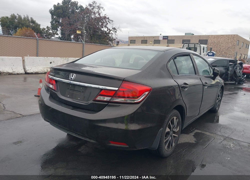 2013 HONDA CIVIC EX VIN: 19XFB2F86DE215845