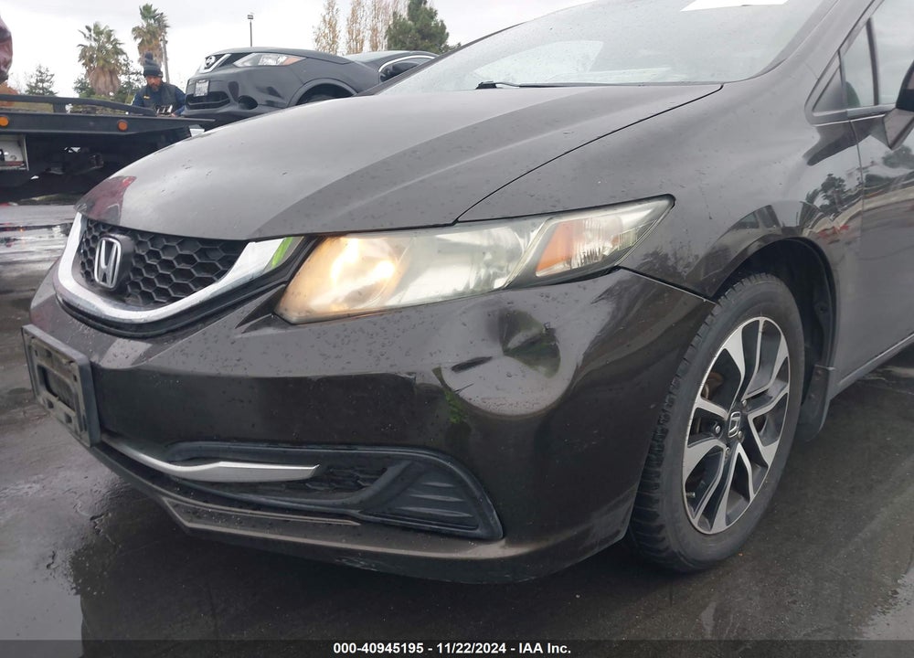 2013 HONDA CIVIC EX VIN: 19XFB2F86DE215845
