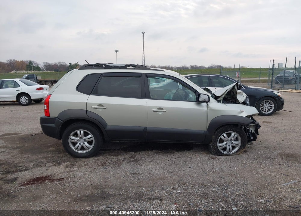 2007 HYUNDAI TUCSON LIMITED/SE VIN: KM8JN12D47U486905