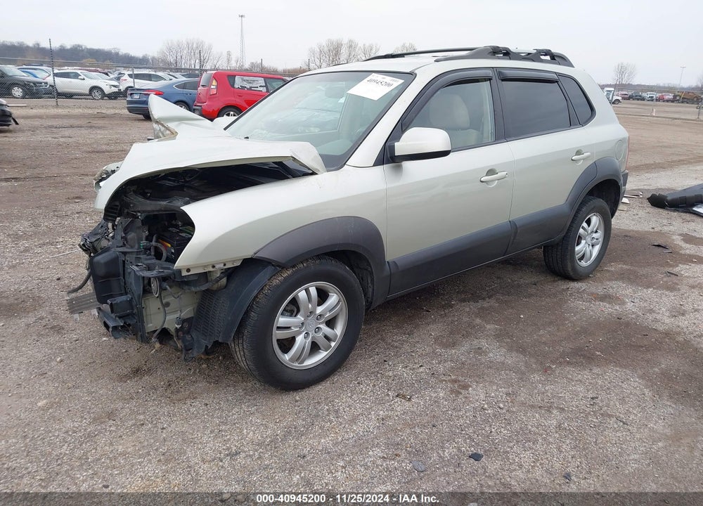 2007 HYUNDAI TUCSON LIMITED/SE VIN: KM8JN12D47U486905