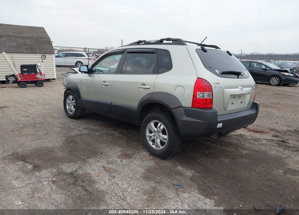 2007 HYUNDAI TUCSON LIMITED/SE VIN: KM8JN12D47U486905