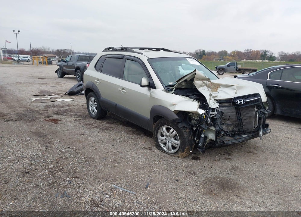 2007 HYUNDAI TUCSON LIMITED/SE VIN: KM8JN12D47U486905