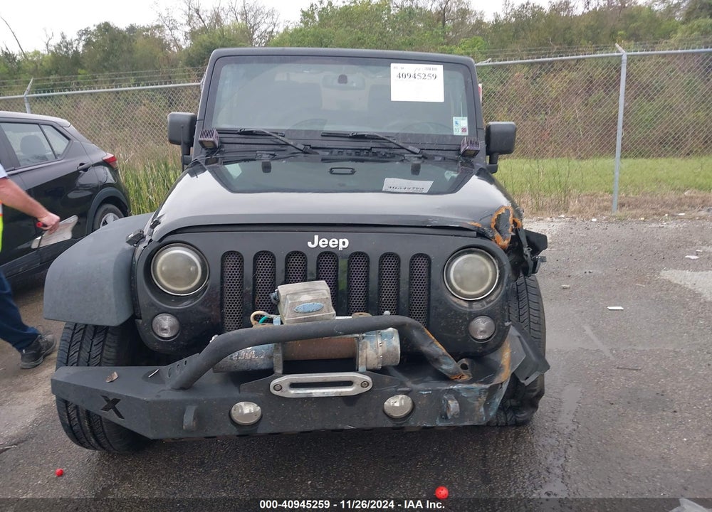 2016 JEEP WRANGLER SPORT VIN: 1C4AJWAG8GL121674