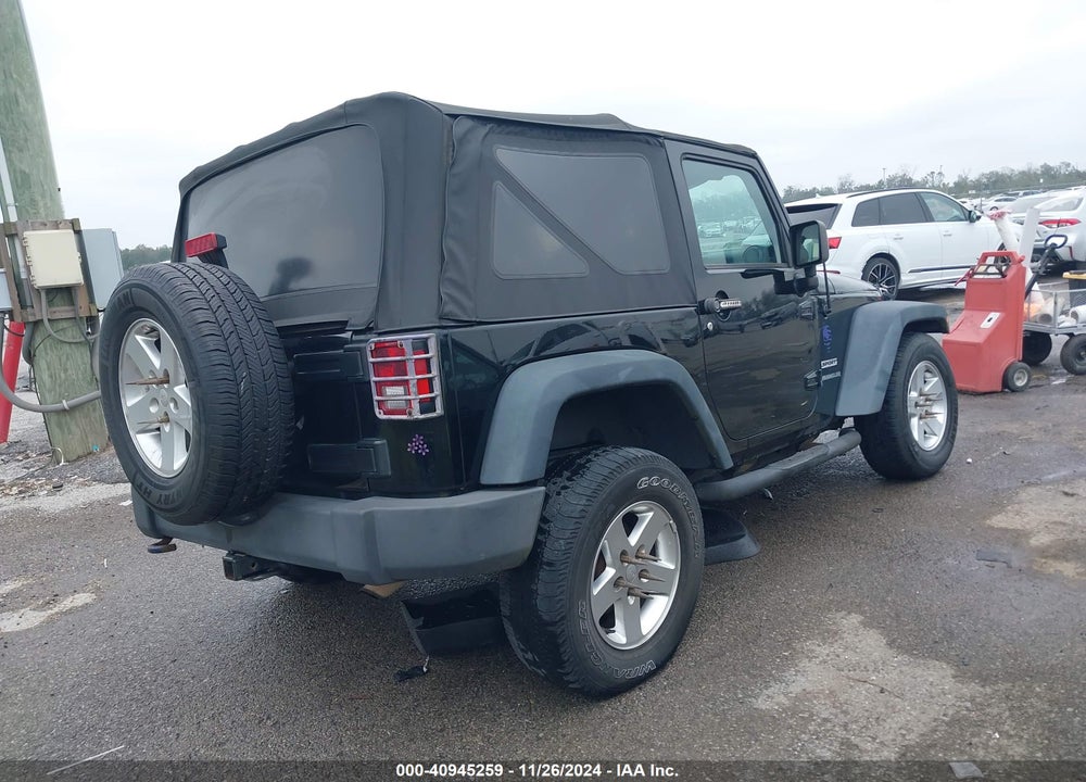2016 JEEP WRANGLER SPORT VIN: 1C4AJWAG8GL121674