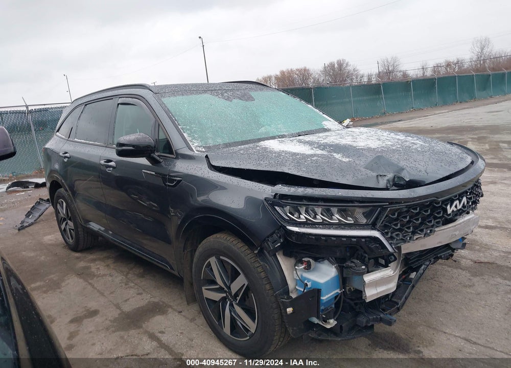 2022 KIA SORENTO S VIN: 5XYRL4LC7NG130337