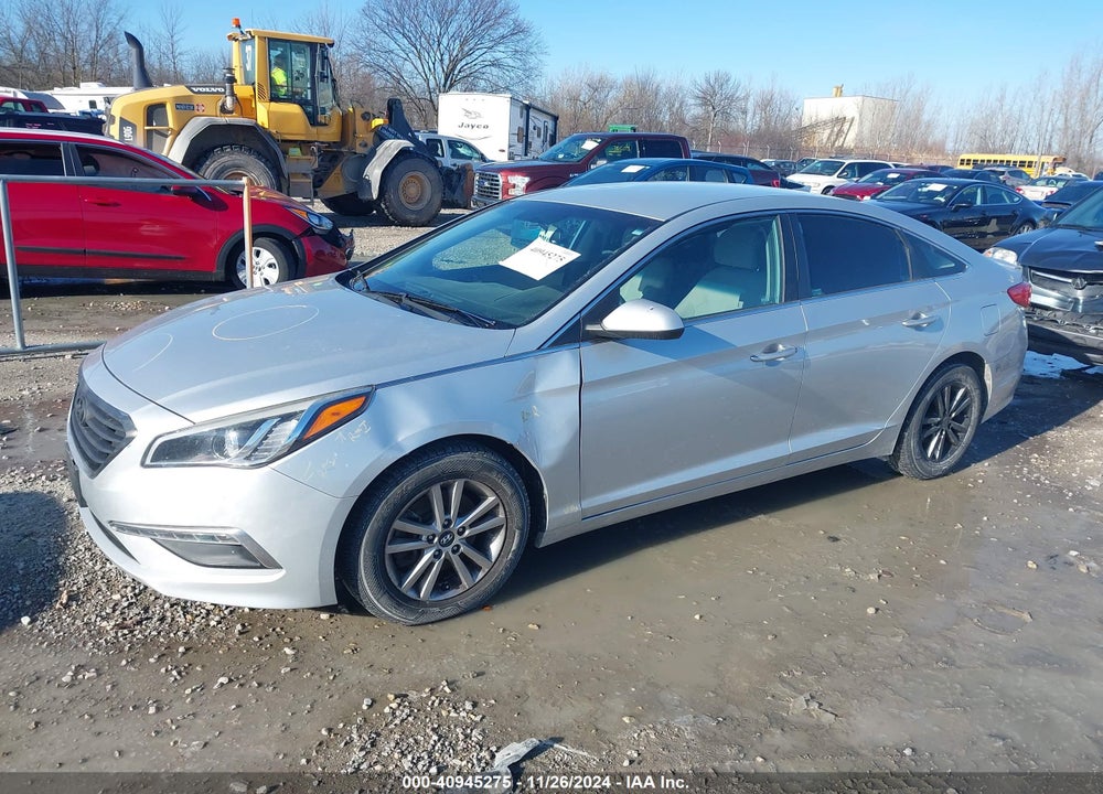 2015 HYUNDAI SONATA SE VIN: 5NPE24AFXFH003414
