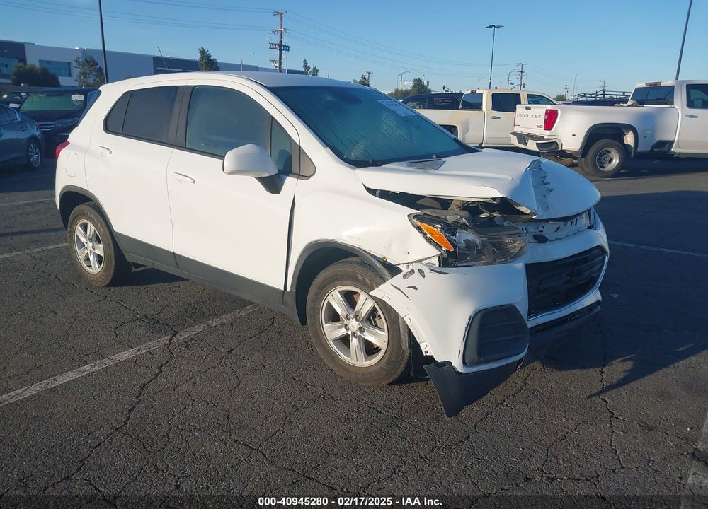2020 CHEVROLET TRAX FWD LS VIN: KL7CJKSB9LB074611