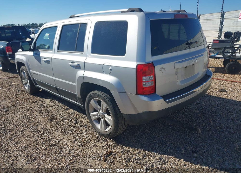 2012 JEEP PATRIOT LIMITED VIN: 1C4NJPCB1CD538986