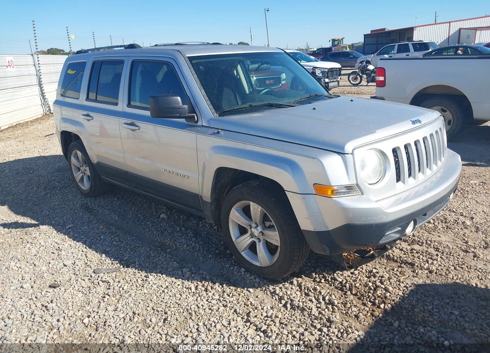 2012 JEEP PATRIOT LIMITED VIN: 1C4NJPCB1CD538986