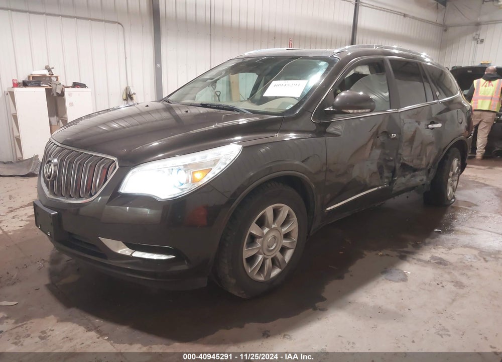 2014 BUICK ENCLAVE LEATHER VIN: 5GAKVBKD4EJ245456