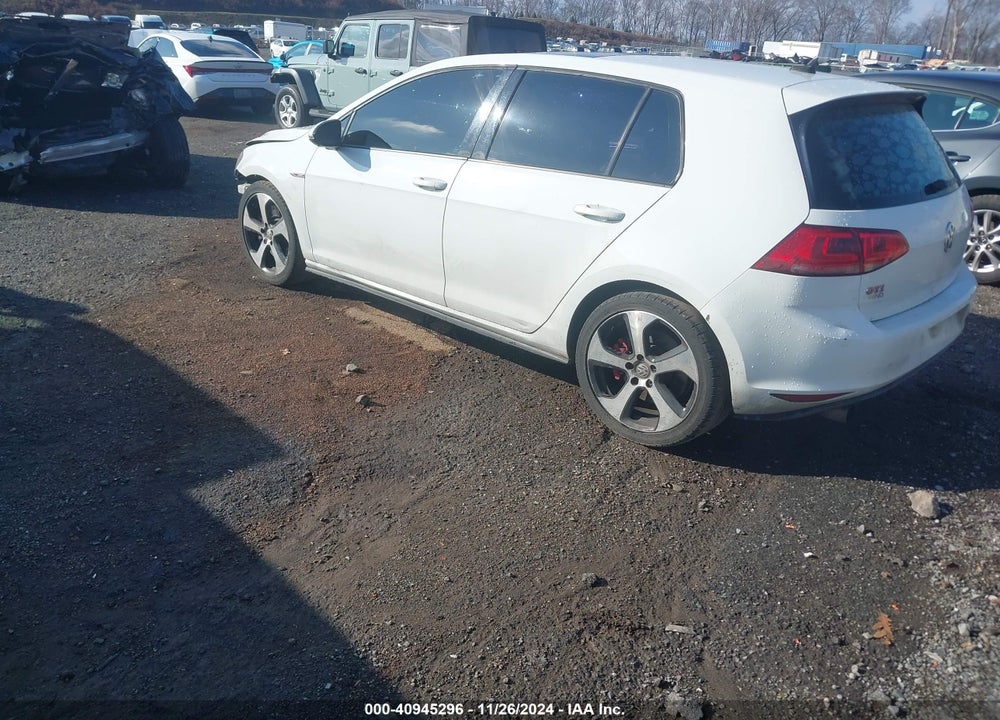 2017 VOLKSWAGEN GOLF GTI AUTOBAHN 4-DOOR/S 4-DOOR/SE 4-DOOR/SPORT 4-DOOR VIN: 3VW547AUXHM040872