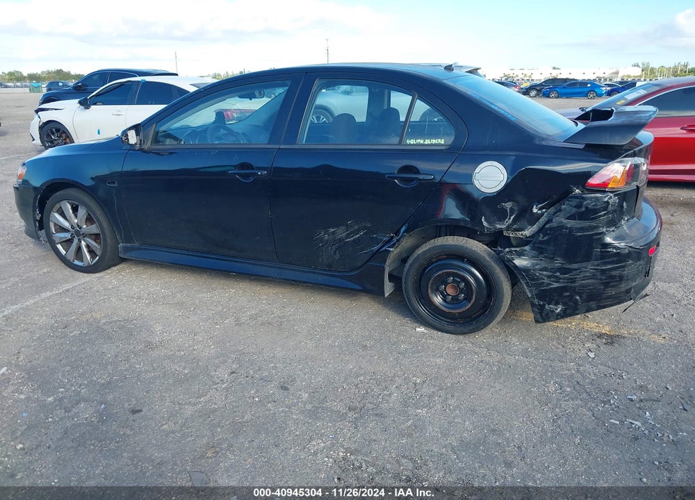 2013 MITSUBISHI LANCER GT VIN: JA32U8FW9DU012314