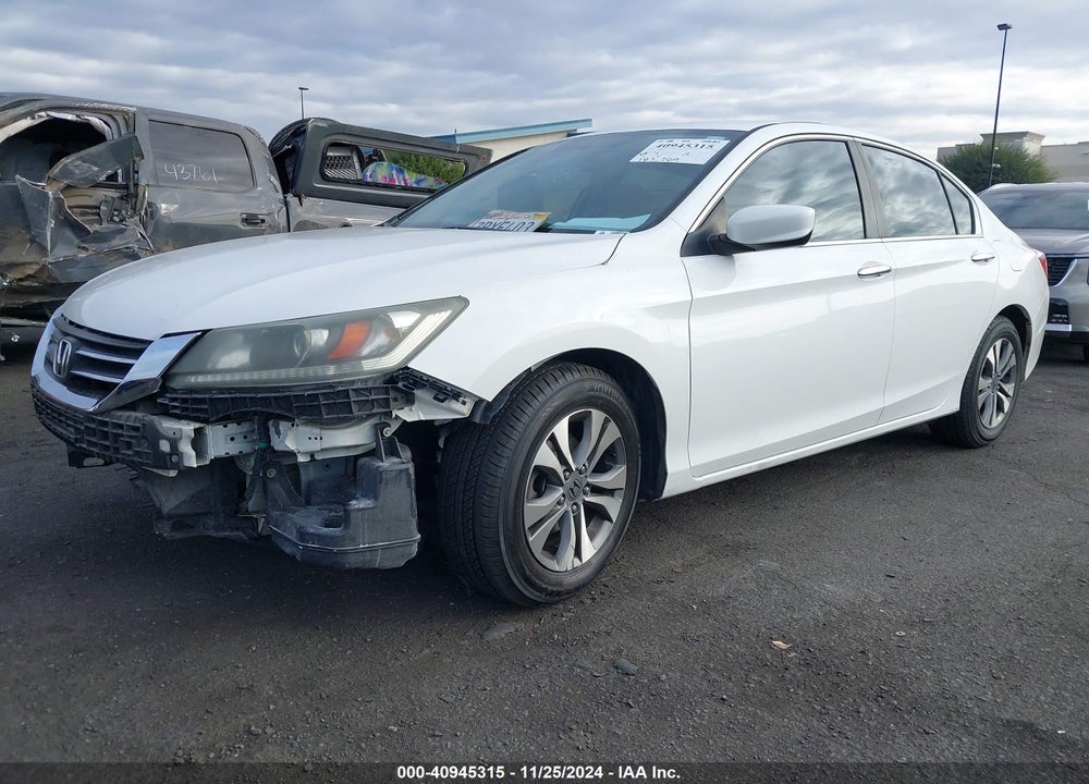 2013 HONDA ACCORD LX VIN: 1HGCR2F36DA201550