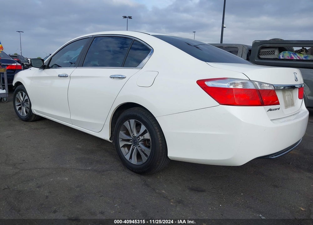 2013 HONDA ACCORD LX VIN: 1HGCR2F36DA201550