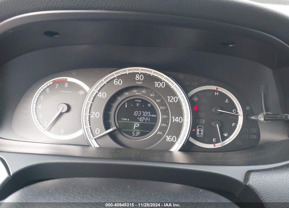2013 HONDA ACCORD LX VIN: 1HGCR2F36DA201550